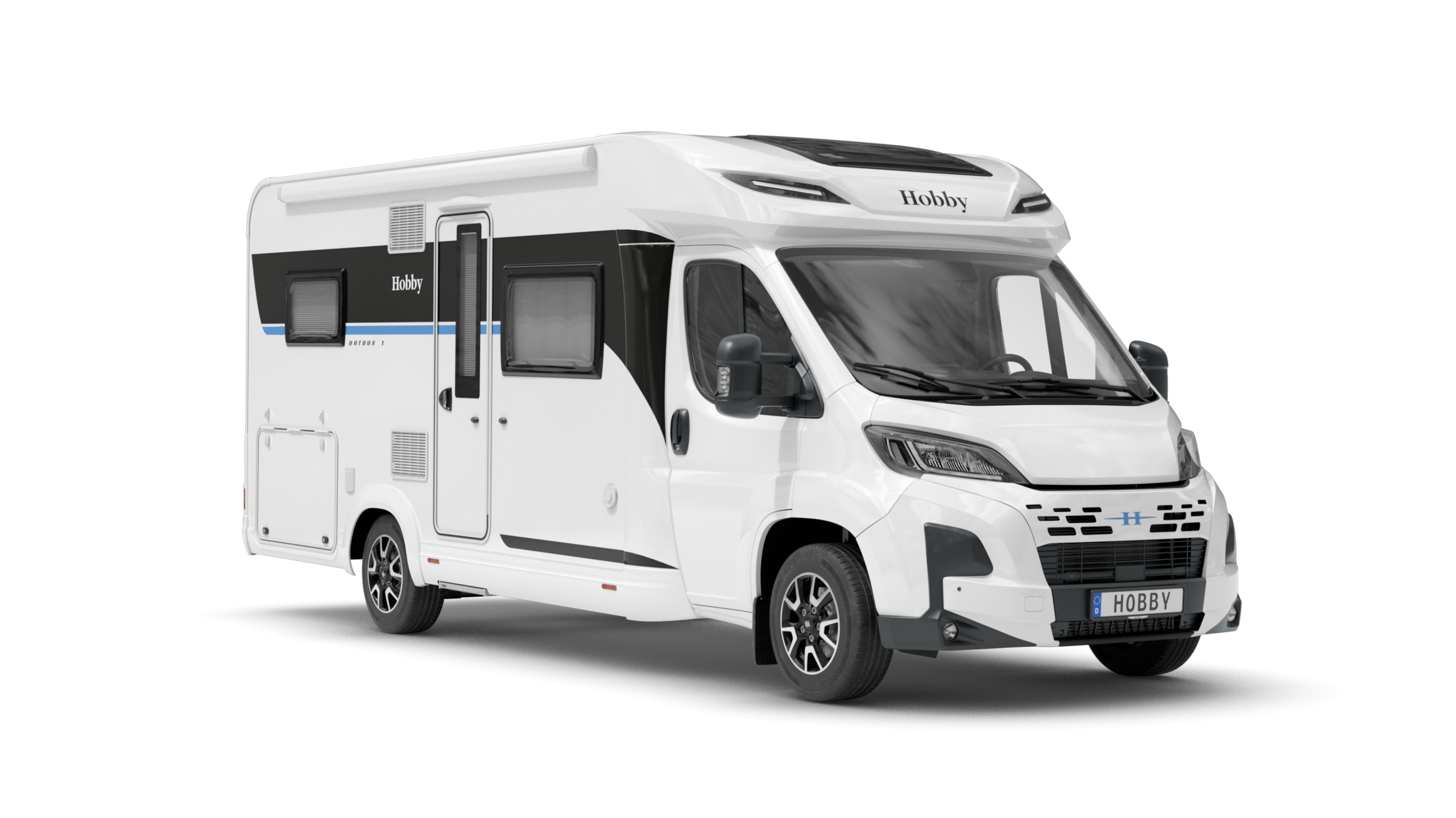 Hobby ONTOUR T 700 FH – Kevyt, kompakti ja B‑kortilla ajettava uutuus!